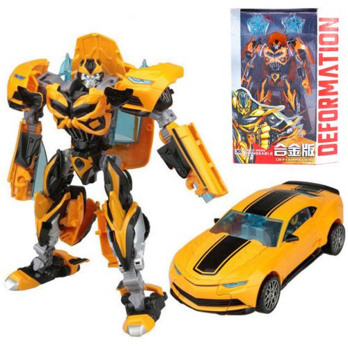 Action Figure Transformers Authentics Bumblebee 17,8 Cm | Progetto Storm 10 2, Conversione 4 Fasi, Giocattolo Per Bambini - 3